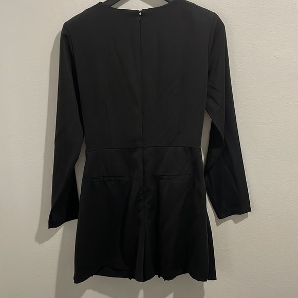 ZARA PLEATED BLAZER JUMPSUIT/ROMPER - Picture 9 of 9